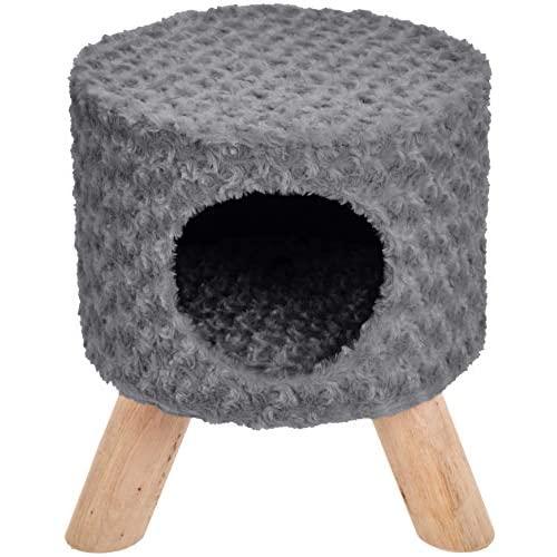 Amazon Basics Indoor Cat Bed Condo Ottoman