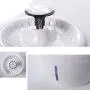 Didog 84oz/2.5L Cat Water Fountain, Automatic Pet Water Dispenser for Puppy Dogs with LED Water Level Window, Cute Apple Style Cat Fountain with Filter for Healthy Drinking More Water Didog 84oz/2.5L Cat Water Fountain, Automatic Pet Water Dispenser for Puppy Dogs with LED Water Level Window, Cute Apple Style Cat Fountain with Filter for Healthy Drinking More Water