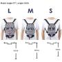 YINGJEE Dog Carrier Legs Out Front Pet Carrier Backpack Adjustable Puppy Cat Small Bag with Shoulder Strap and Sling for Traveling Hiking Camping Outdoor