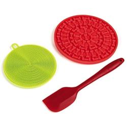 Dog Lick Mat for Pets with Super Feeder Licking Dog Pad | Set of one Spatula with Pad Cleaner | Can be Used for Pet Bathing Grooming Training at Home Indoor & Outdoor Activities