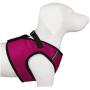 The Worthy Dog Step-in Sidekick Harness with Padded Mesh Velcro Adjustable, Outdoor, Easy Walk Vest Fits Small, Medium and Large Dogs-Pink