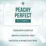Natures Specialties Peachy Perfect Dog Shampoo for Puppies Kittens, Dilutes up to 6:1 Made in USA