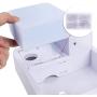 Uniclife Pet Water Fountain, Dog Cat Automatic Electric Drinking Bowl with LED Light / Filter
