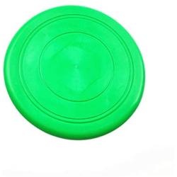 XIHONGSHIR Dog Frisbee Disk, Dog Frisbee Disc Toy, Dog Frisbee Indestructible, Pet Training Outdoor Toys, Durable Chew Toys,2Pcs, 17.5cm (Assorted Colours),Green