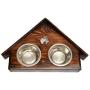 Fox Terrier, a Dogs Bowl with a Relief from ArtDog