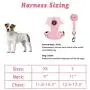 EXPAWLORER Soft Mesh Polka Dots Dog Harness with Matching Leash EXPAWLORER Soft Mesh Polka Dots Dog Harness with Matching Leash