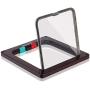 Medium Cat Door (Outer Size 7.4'' x 7.8''x1''), 4 Way Locking Cat Flap Door for Interior Exterior Doors, Weatherproof Pet Doors for Cats & Doggie with Circumference < 23'', Coffee