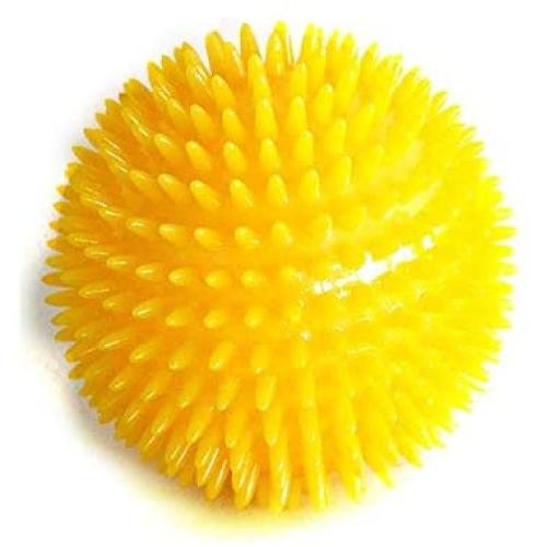 JKQ Pet Jumping Ball Squeaker Ball Dog Toy More Colors Will Vary TPR Bouncy Floating Teeth Cleaning (S/M/L,)