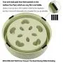 Sorxine Dog Slow Feeder Bowl,Pet Dog Food Bowls for Medium Small Dogs & Puppies to Slow Down Eating, Interactive Bloat Stop Dog Bowls,Anti-Gulping Pet Slower Food Feeding Dishes Sorxine Dog Slow Feeder Bowl,Pet Dog Food Bowls for Medium Small Dogs & Puppies to Slow Down Eating, Interactive Bloat Stop Dog Bowls,Anti-Gulping Pet Slower Food Feeding Dishes