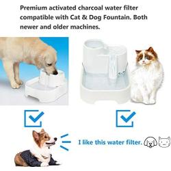 Its Pure 12 Pack Water Filter Compatible with Cat Fountain Pet Cartridges Filter Replacement