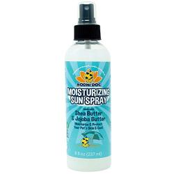 Bodhi Dog Sunscreen | Large 8oz Moisturizing Sun Spray for Natural Skin Protection | Safe Skin Conditioner for All Breeds with No Zinc Oxide | Made in the USA