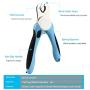 ELD Dog & Cat Pets Nail Clippers and Trimmers - with Safety Guard to Avoid Over Cutting, Free Nail File, Razor Sharp Blade - Professional Grooming Tool for Large and Small Animals
