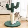 Poils bebe Cactus Scratching Post, Small cat Tree and Tower Scratcher for Indoor Cats Furniture with Natural sisal Rope Made for Kitten and Small cat