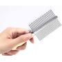 SMICHO Dog Combs, Cat Combs for Professional Grooming Tool for Long and Short Haired Dog, Cat and Other Pets Combs