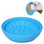 TOPNICES Upgraded Lick Mat Bowl,Dog Slow Feeder Bowls with Suction Cup for Boredom Anxiety Reduction;Bath Time Distractor Toy for Pets,Perfect for Food,Treats,Yogurt,or Peanut Butter