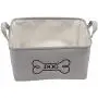 Geyecete Canvas Fabric Dog Toy Basket - Laundry Basket Storage Bin for Dog Toys, Dog Blanket, Dog Clothes Storage Geyecete Canvas Fabric Dog Toy Basket - Laundry Basket Storage Bin for Dog Toys, Dog Blanket, Dog Clothes Storage