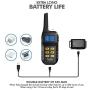 Rechargeable Dog Training Collar with Remote - Extra Far 3000 Foot Range - Long-Lasting Battery - Waterproof Receiver - 3 Function Modes