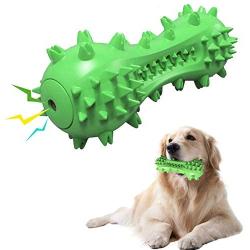 LEJGEQR Dog Chew Toys for Aggressive Chewers,Squeaky Dog Chew Toy,Dog Toothbrush Toy with Molar Bite,Dog Teeth Cleaning Toy Interactive Puppy Teething Chew Toys for Large Medium Small Dogs