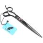 Freelander Professional 7.5'' Japan 440C Premium Steel Left Handed Pet Grooming Scissors Dog/Cat Hair Cutting Trimming Shears with Case