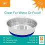 Fuzzy Puppy Pet Products Heavy Dish with Rubber Base