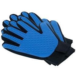 Extreme Dog Pet Grooming Glove - Massaging and Deshedding Glove for Dogs and Cats to Relax Your Pet and Promote a Healthy Coat