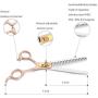Purple Dragon 7.0'' 3 in 1 Gold Professional Pet Grooming Chunker Scissors - Downward Curved Shears and Dog Hair Cutting Scissor with Pet Comb for Pet Groomer or Family DIY Use