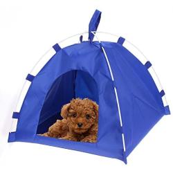 ttnight Waterproof Oxford Pets Houses Tent Dog Cat Playing Bed Portable Folding Mat