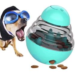 ZZK Pet Supplies Dog Food Missed The Ball Tumbler Toy Puzzle Interactive Training Funny cat Dog Food Snack Toys Slow feeders.