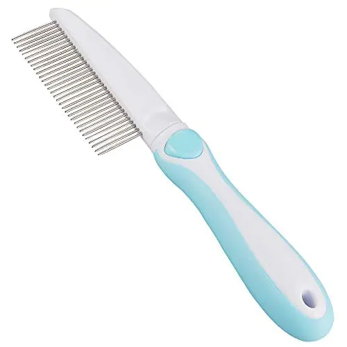 Ordermore Long Teeth Pet Comb,Stainless Steel Comb for Dogs & Cats,Pet Hair Comb for Home Grooming Kit,Effective Remove Tangles, Knots and Matted Fur Ordermore Long Teeth Pet Comb,Stainless Steel Comb for Dogs & Cats,Pet Hair Comb for Home Grooming Kit,Effective Remove Tangles, Knots and Matted Fur