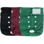 wegreeco Luxury Washable Reusable Dog Diapers (Stylish Pattern) - Durable Female Dog Diapers, Doggie Diapers, 3 Pack (Burgundy, Black, Jade, X-Large) wegreeco Luxury Washable Reusable Dog Diapers (Stylish Pattern) - Durable Female Dog Diapers, Doggie Diapers, 3 Pack (Burgundy, Black, Jade, X-Large)