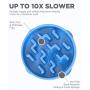 Outward Hound Fun Feeder Slo Bowl - Slow Feeder Dog Bowl