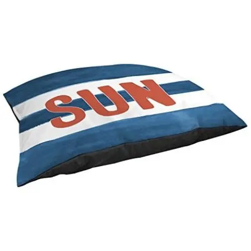 Manual Woodworkers & Weavers Fleece Top Toy or Small Breed Pet Bed, Sun, Blue Manual Woodworkers & Weavers Fleece Top Toy or Small Breed Pet Bed, Sun, Blue