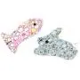 Hengzhi Catnip Toy Cute Small Bear/Rabbit Canvas,pet Toy for Kitten Scratch Resistant Hengzhi Catnip Toy Cute Small Bear/Rabbit Canvas,pet Toy for Kitten Scratch Resistant