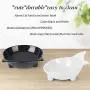 Cotill Cat Bowls, Non Slip Multi-Purpose Dog Cat Food Bowls, Reliefs Whisker Fatigue Wide Cat Dish, Shallow Feeder Bowls Pet Water Bowl for Small Dogs Cats and Pets Cotill Cat Bowls, Non Slip Multi-Purpose Dog Cat Food Bowls, Reliefs Whisker Fatigue Wide Cat Dish, Shallow Feeder Bowls Pet Water Bowl for Small Dogs Cats and Pets