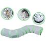 PetLike S Way Cat Tunnel Collapsible Pop-up Pet Tube Hideaway Play Toy with Ball Cat Tube Toy