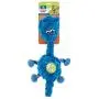 TOP PAW Plush Blue Dino Rope Squeaker Dog Toy~Large~ TOP PAW Plush Blue Dino Rope Squeaker Dog Toy~Large~