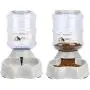 Old Tjikko Water Feeder for Dogs,1 Gallon Feeding Waterer Supplies,Automatic Dog Water Feeder Dispenser Old Tjikko Water Feeder for Dogs,1 Gallon Feeding Waterer Supplies,Automatic Dog Water Feeder Dispenser