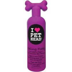 Pet Heads Feeling Flaky Strawberry Yogurt Dry Sensitive Skin Shampoo (16 oz)