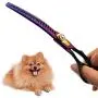 TIJERAS 7Inch Dog Grooming Scissor Curved Chunker Shears Pet Grooming Thinning Shear Straight Scissor Hair Cutting Tool for Pet Hair Trimming Japanese Steel Balde Scissor Professional