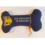 City Bones University of Arizona Wildcats Got Bite Toy Squeak Bone