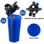 Dog Water Bottle for Walking, Portable Water Bottle for Dogs, with Collapsible Dog Water Bowl and Slow Feeder Bowl for Travel