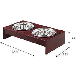 Elegant Home Fashions Taylor Wooden Pet Feeder