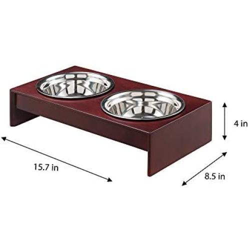Elegant Home Fashions Taylor Wooden Pet Feeder