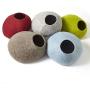 Le Sharma Felt Cat Cave Bed, Eco-Friendly Handmade 100% Natural Wool Cat Bed Cave, Makes Great Covered Cat House or Cozy Cat Hideaway, Wool Cat Caves for Indoor Cats and Kittens