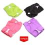 Teamoy Washable Female Dog Diapers, Reusable Doggie Diaper Wraps for Female Dogs, Super-Absorbent and Comfortable