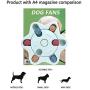 CFTGET Dog Puzzle Toys for Puppies Slow Feeder Interactive Dog Feeder Toy Treat Dispenser for Small Dogs Training Playing ABS Colorful Design Slow Feeder to Aid Pets Digestion