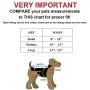 Dog Puppy Funny Diaper Belly Band Male Boy for Small Breeds (Blue Elephant, S - Waist 8'' - 10'')
