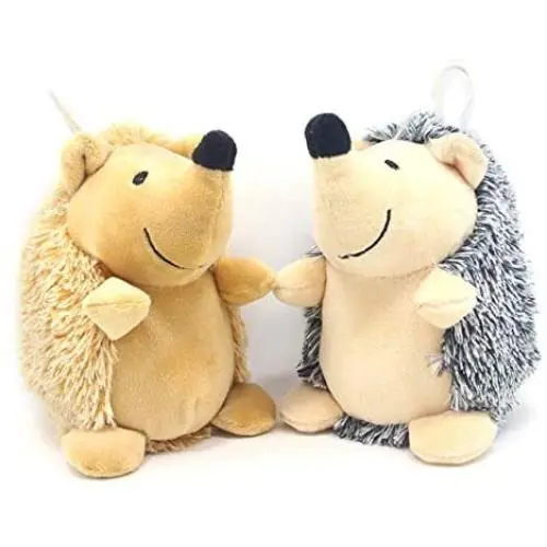 CPYOSN Hedgehog Dog Toys, Dog Squeak Plush Pet Toys Intreactive Training Stuffed Dog Chew Toys for Puppies and Small Dogs, 2 Pack CPYOSN Hedgehog Dog Toys, Dog Squeak Plush Pet Toys Intreactive Training Stuffed Dog Chew Toys for Puppies and Small Dogs, 2 Pack