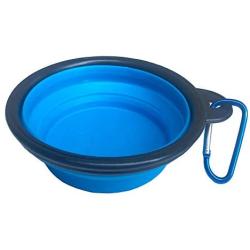 leqingchun Portable Travel Bowl Silicone pet Bowl, Collapsible Dog Bowl, cat Bowl Water Supply Travel Bowl