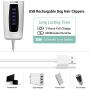 Bousnic Dog Clippers 2-Speed Cordless Pet Hair Grooming Clippers Kit - Professional Rechargeable for Small Medium Large Dogs Cats and Other Pets
